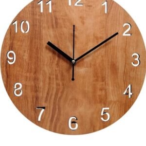 Normal wall clock wooden