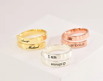 Couple Rings With Name